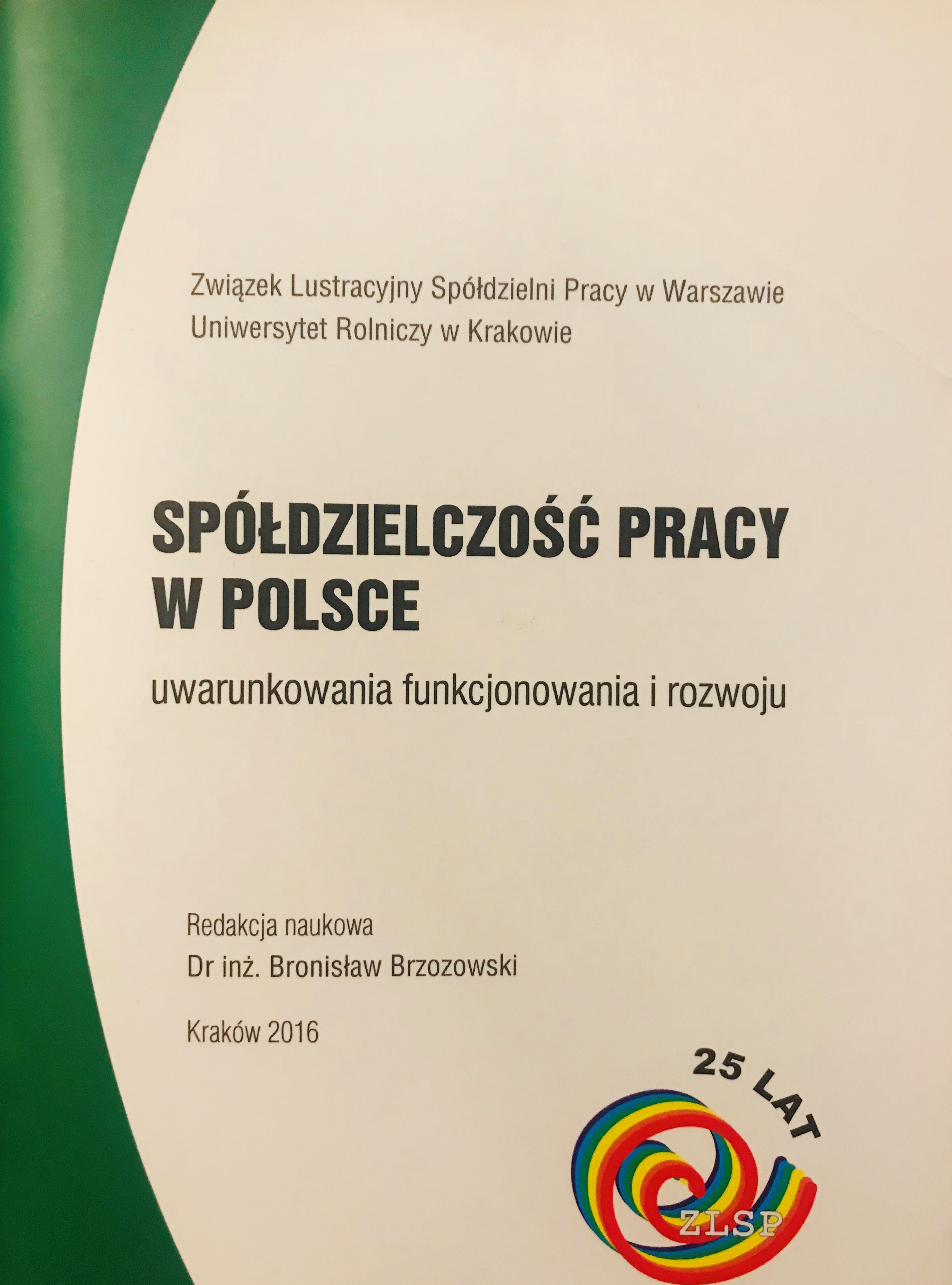 Spdzielczo pracy w Polsce OKADKA